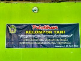 Pelatihan Kelompok Tani Pengembangan Tanaman Hortikultura